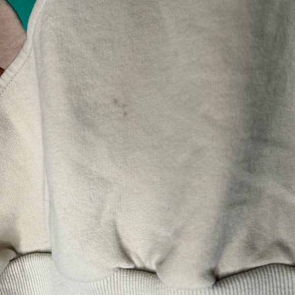 Cute three colour pattern baggy Crewneck - Picture 5 of 7